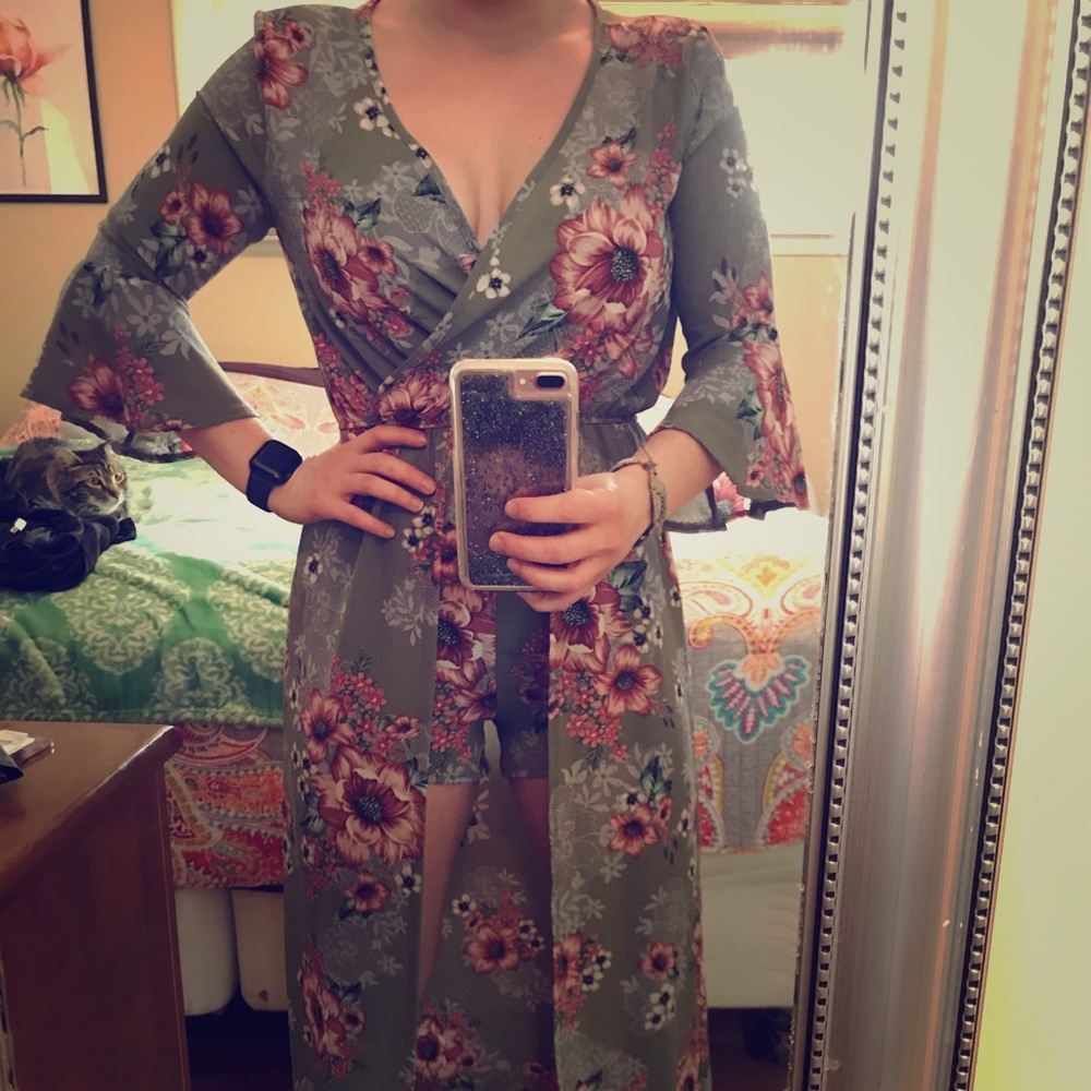 Miami Floral Maxi-romper size S